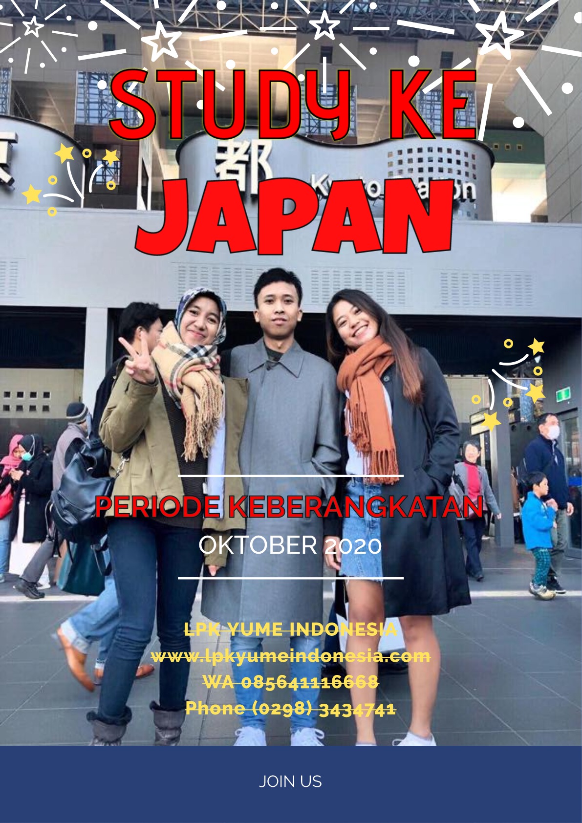 STUDY KE JEPANG OKTOBER 2020